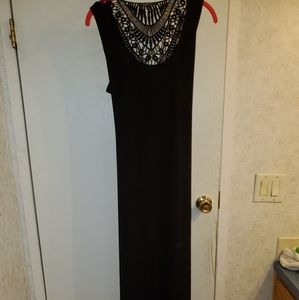 Long Black Elegant Dress